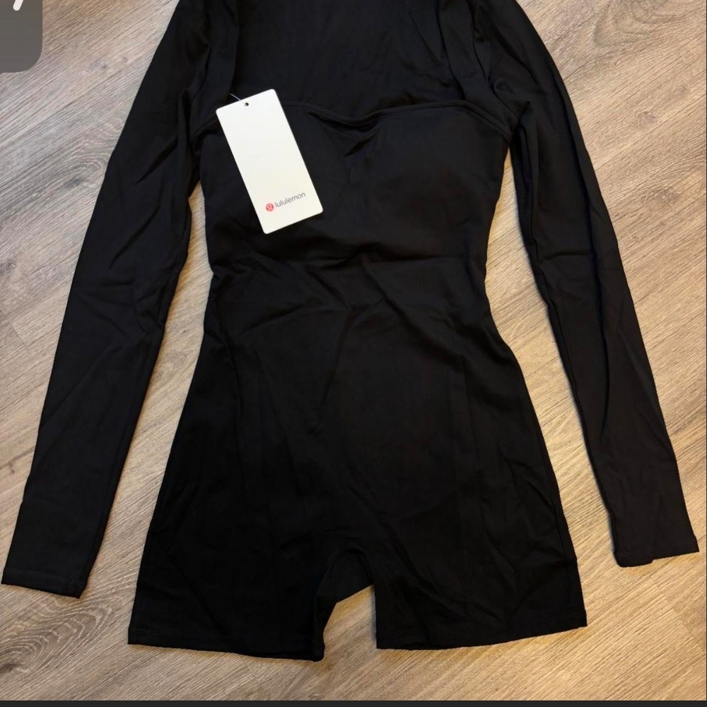 Black Long Sleeve Bodysuit